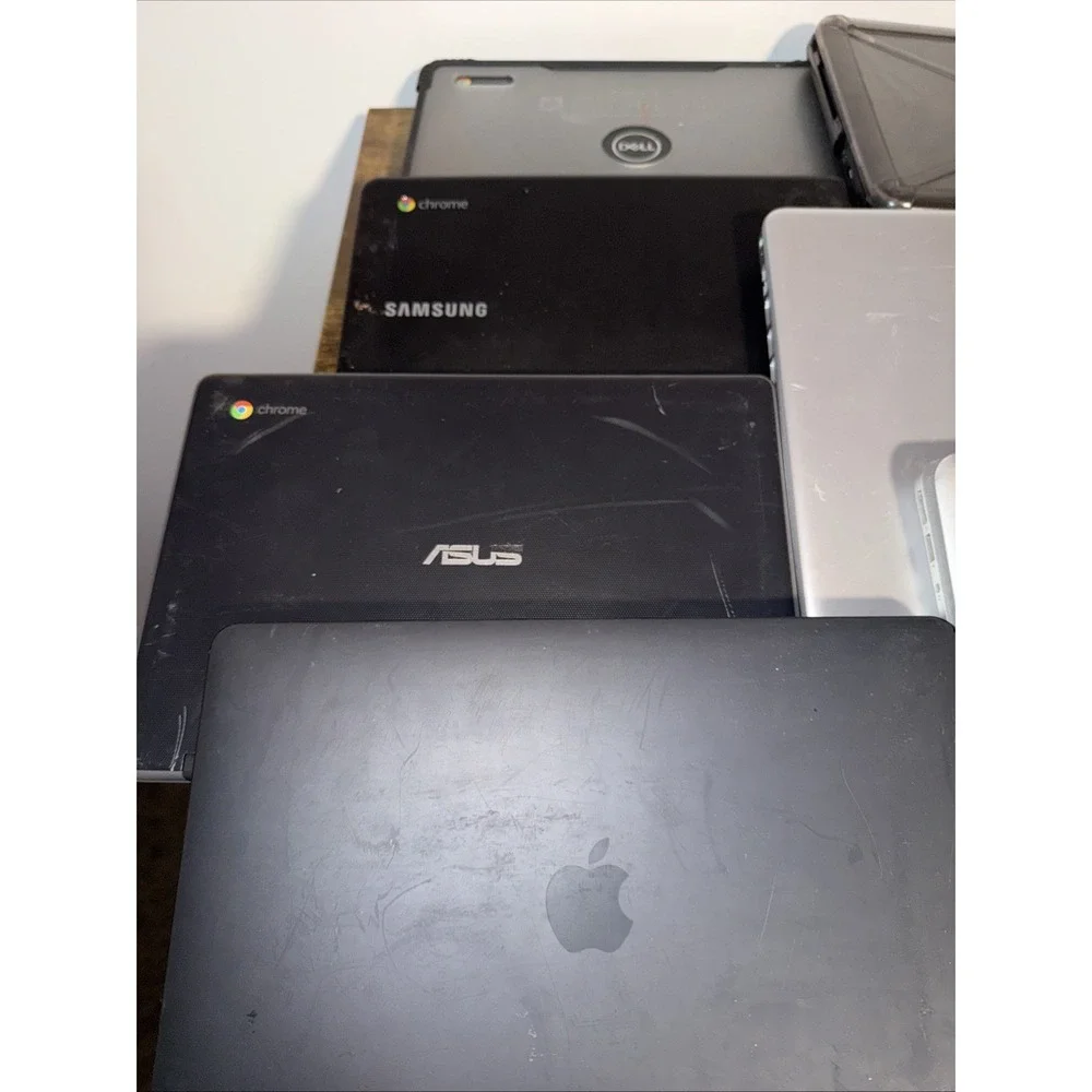 7 Laptop Lot HP Dell Apple Asus Samsung Untested As Is